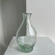 Vintage ovoid glass vase 70cl "Registered model" H:23cm