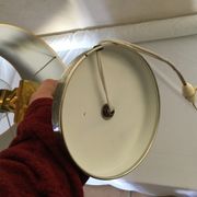 Chrome lamp and Plexiglas vintage amber design Raak