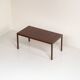 Rosewood dining table by Inger Klingenberg for Fristho