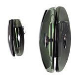 Pair of Veca wall lamps in Bakelite, Italy, 1970
