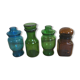 Lot de 4 bocaux