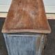 Antique chest of drawers with a cerused and patinated finish.