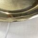 Ancien plat en métal argenté Christofle dimension : hauteur -3cm- diamètre 25cm-