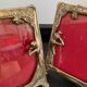 Duo of bronze art deco frames