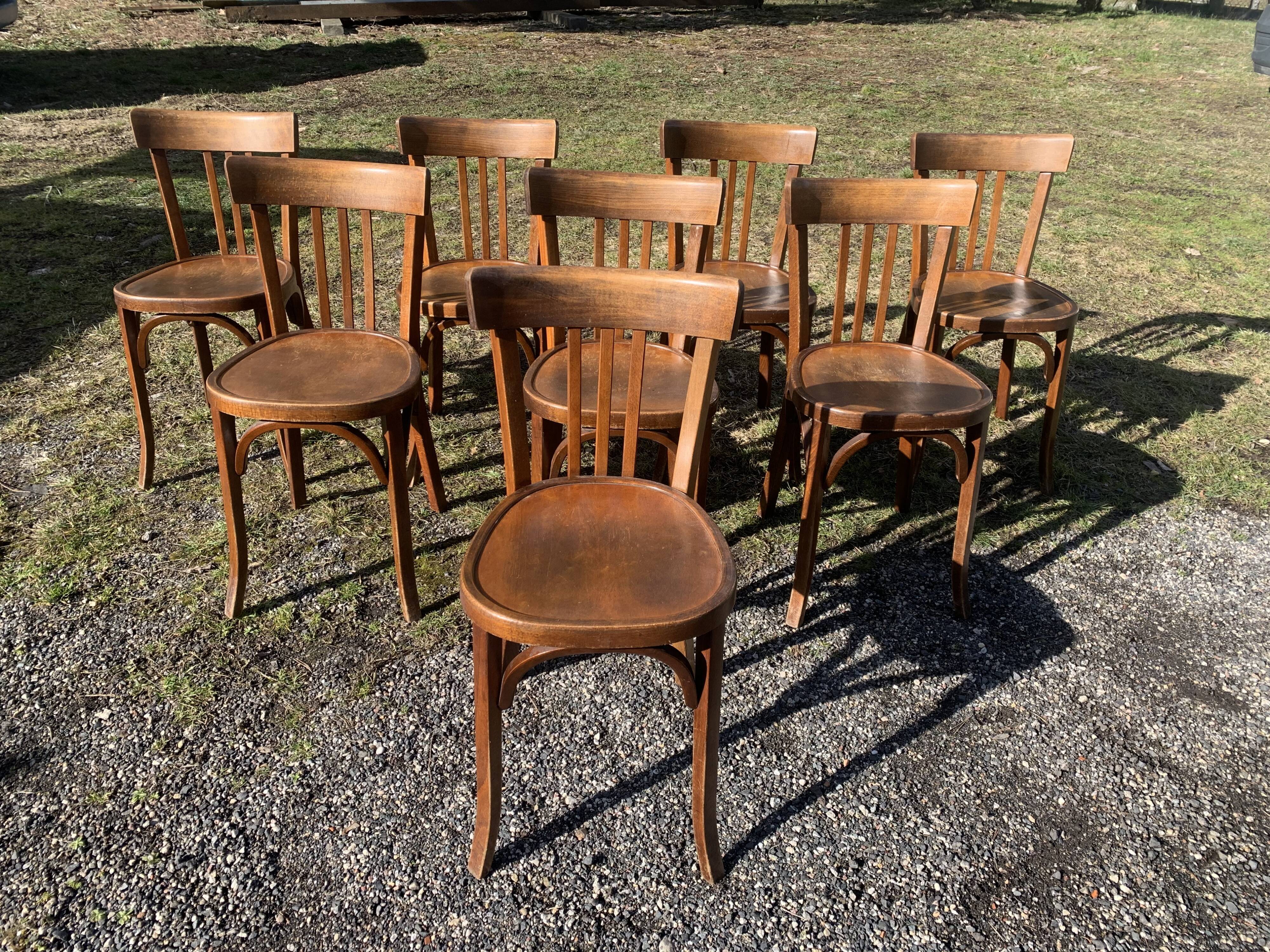 Chaises Baumann
