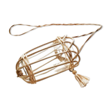 Rattan hanging vase "Neolie"
