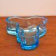 Blue glass cup by Alvaar Alto for IItala