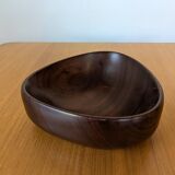 Solid mahogany cup
