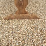 Monastery style table in solid oak