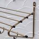 Gold metal coat rack
