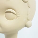 Raw plaster Twiggy hat stand