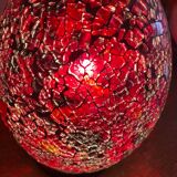 Mosaic egg lamp