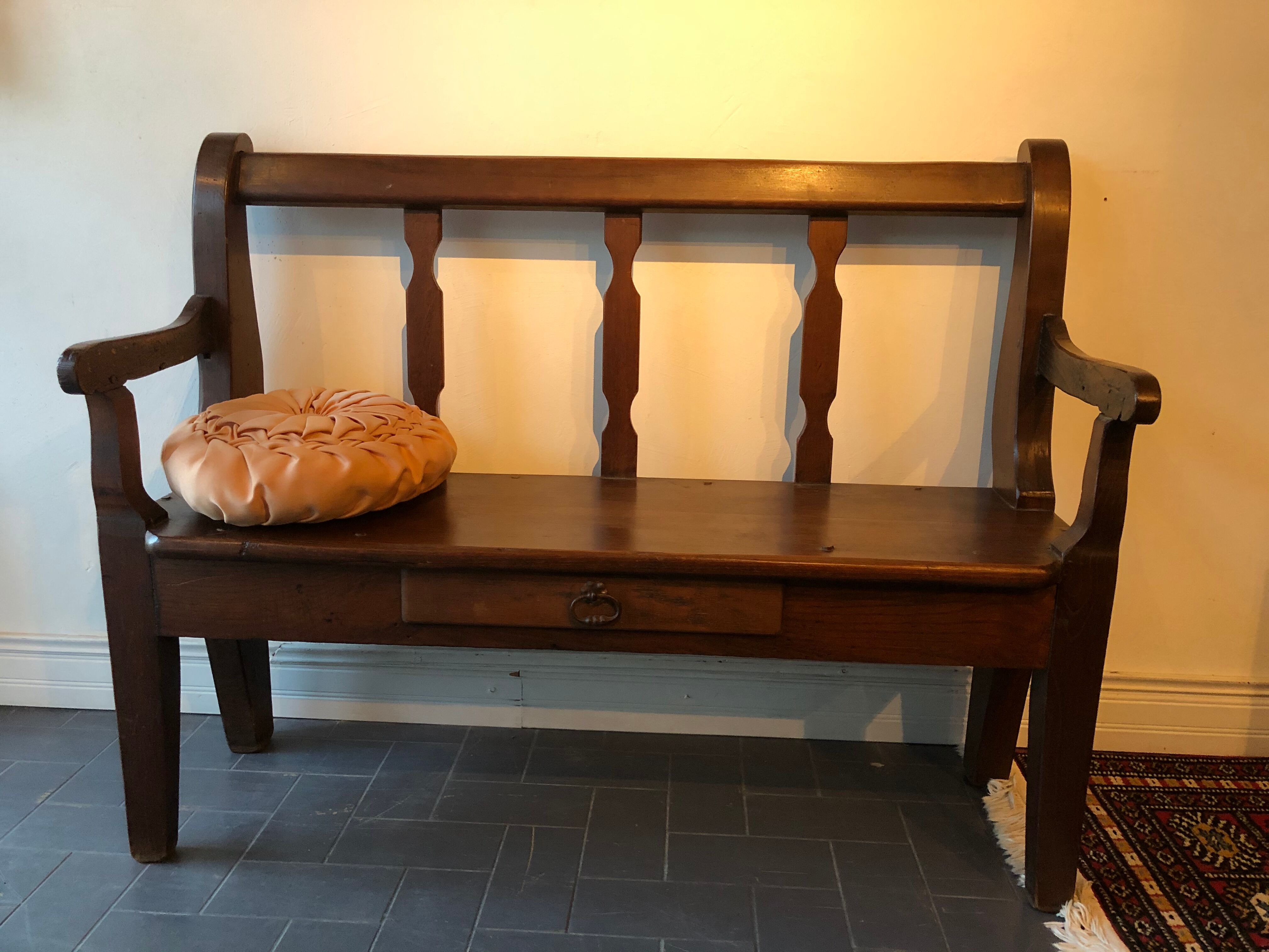 Old oak bench