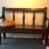 Old oak bench