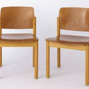 2 Vintage Chairs by Kusch + Co, 1980s Germany