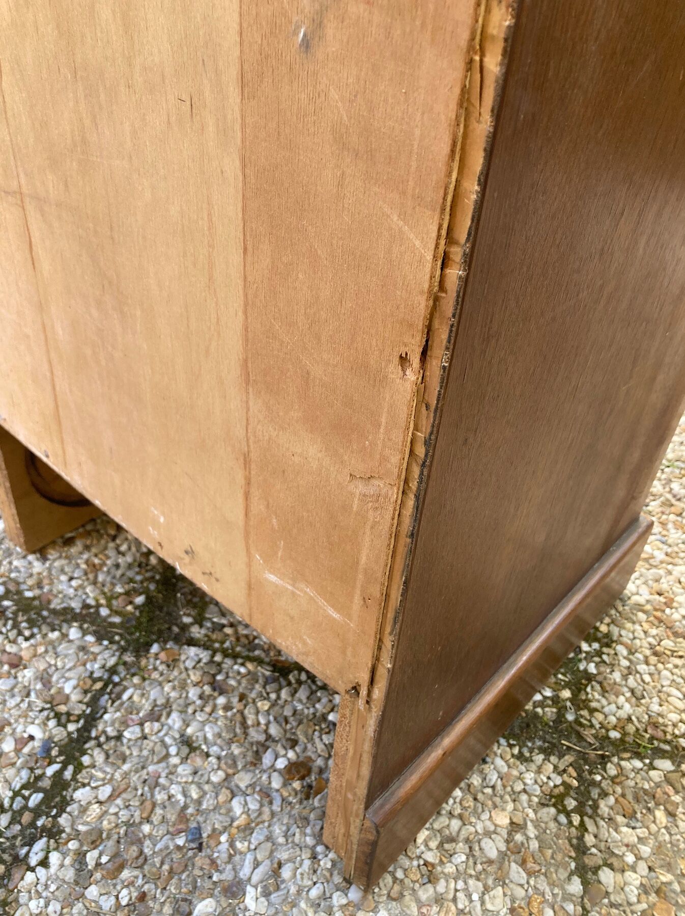 Vintage double curtain binder