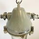 Grey Industrial Cast Aluminium Explosion Proof Lamp, 1960s