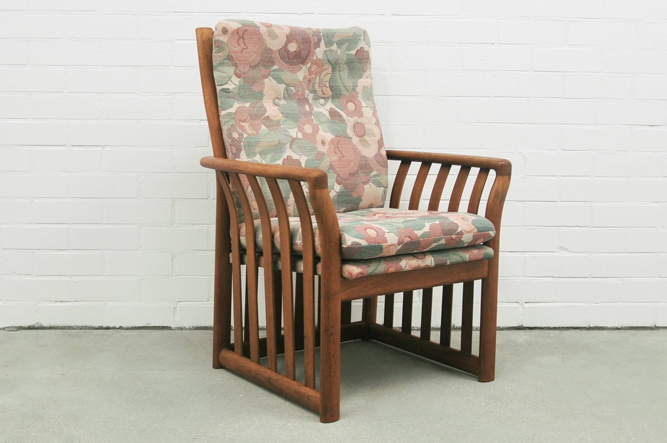 vintage set of x4 armchairs Schou Andersen