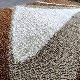 Vintage carpet 70s rectangular 135x80cm