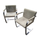 Paire de fauteuils Brno de Ludwig Mies van der Rohe