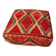pouf marocain vintage, pouf marocain Beni ourain, pouf berbère,