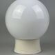 50s 60s lamp light wall lamp cellar lamp plastic & glass Bauhaus