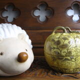 Pot covered Chinese ceramic