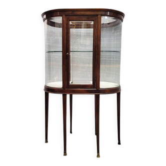 Vitrine en acajou de style Édouardien, Angleterre XXème s.