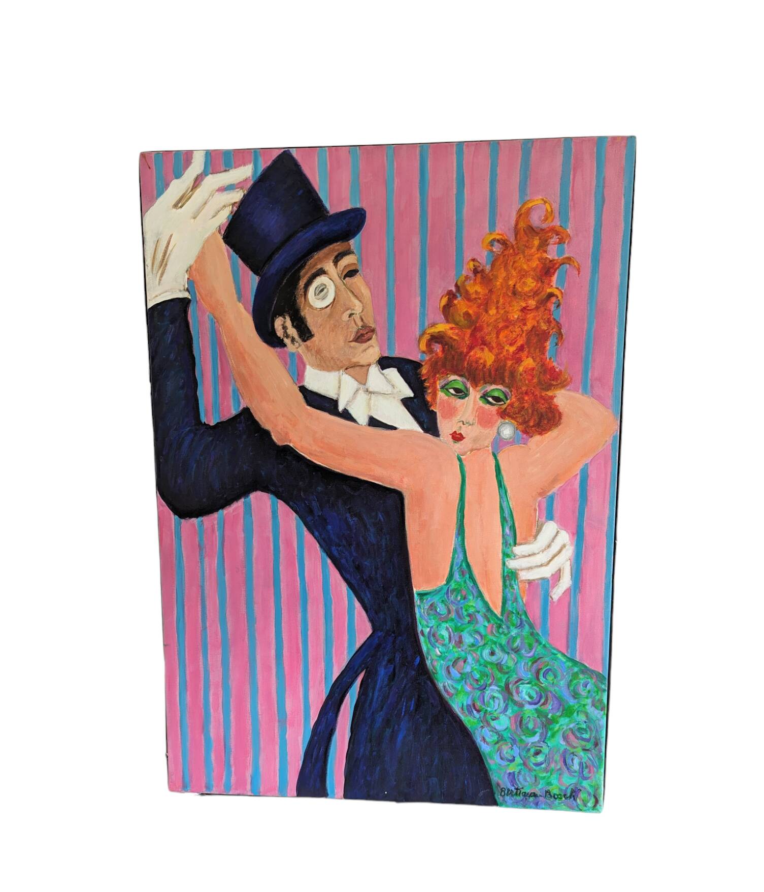 Oil on canvas TANGO PARIS 1925