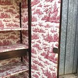 Armoire bretonne ancienne en chêne sculpté