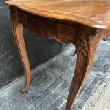 Side table, dining table Louis XV style.