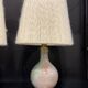 Paire de lampe céramique 1960