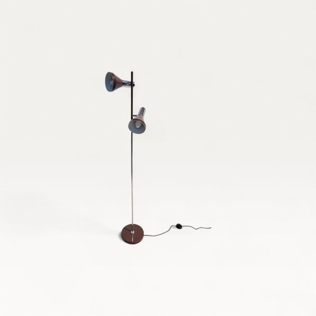 Double spot floor lamp Koch & Lowy 1970