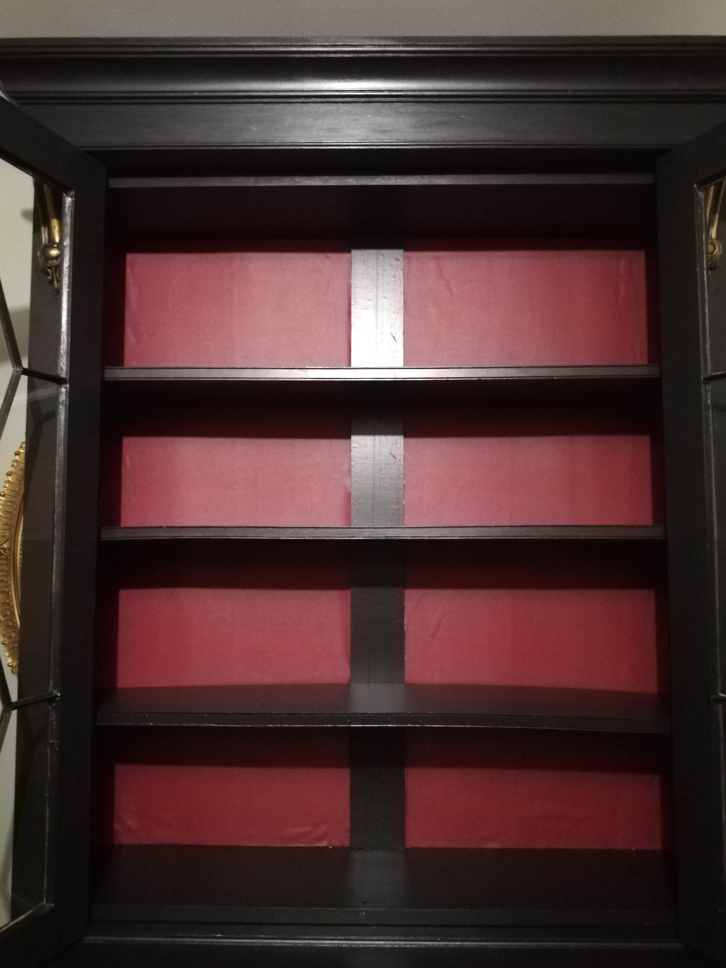 English library display case height 225cm