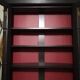 English library display case height 225cm