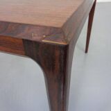 Rosewood coffee table by Johannes Andersen for CFC Silkeborg, Denmark, 1950s.