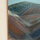 Original Swedish Oil on Canvas – “Glumslövs Backar” by Eric Julius – Signed – Vintage & Framed – 49 × 41 cm