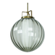 Mid-Century Murano Smoked Glass Chandelier with Opaline Diffuser, Italy '50