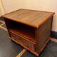 Dal Vera rattan and bamboo bedside table