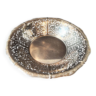 Italian design basket Alessi perforated stainless steel