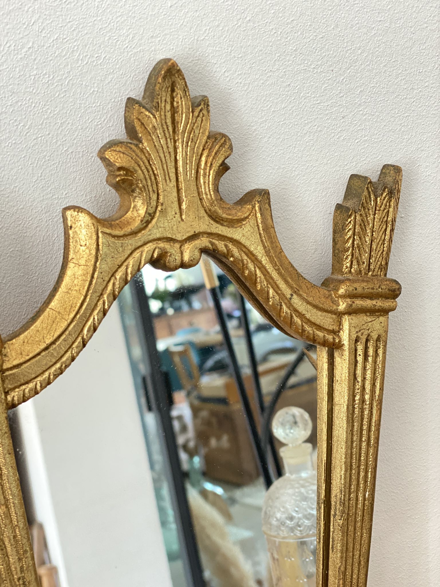 Golden mirror