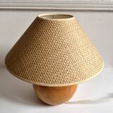 Lampe de chevet en bois