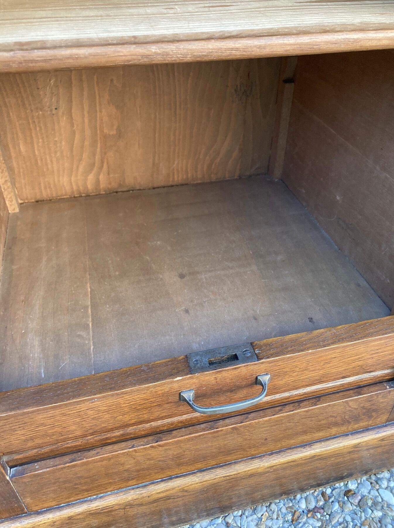 Vintage double curtain binder