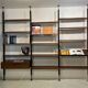 Rosewood Wall or Floor/Ceiling Bookcase