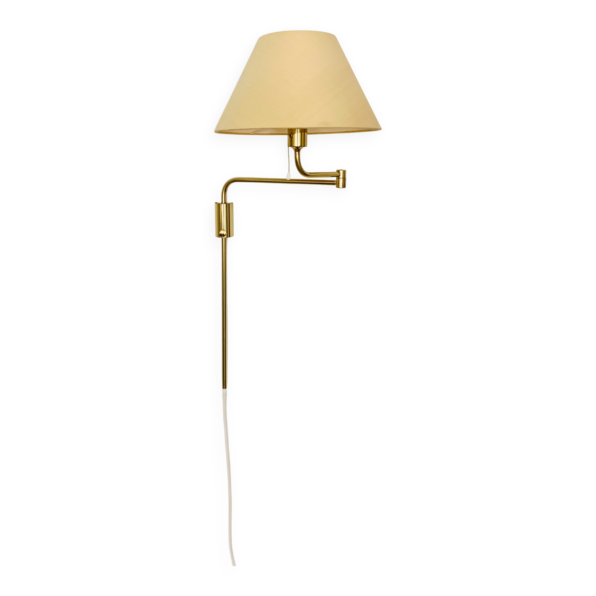 1970s Brass Lesan Wall Lamp by Florian Schulz