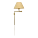 1970s Brass Lesan Wall Lamp by Florian Schulz
