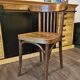 Series of 6 mismatched bistro chairs Baumann and Mahieu