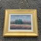 Ancient Table – Oil on canvas by Basil Poustochkine (1893-1973) – "View s