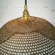 Rattan pendant light