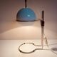 White Table Lamp Polam-Radom, 1970s